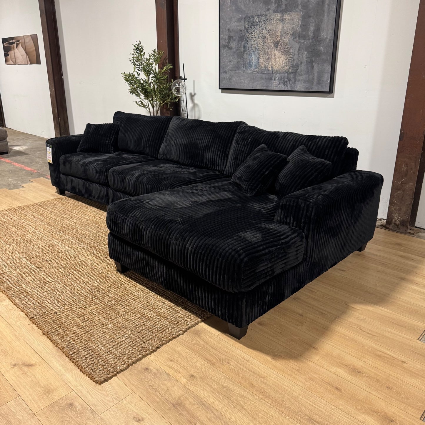 Oversized 3-Piece Modular Sectional with Chaise