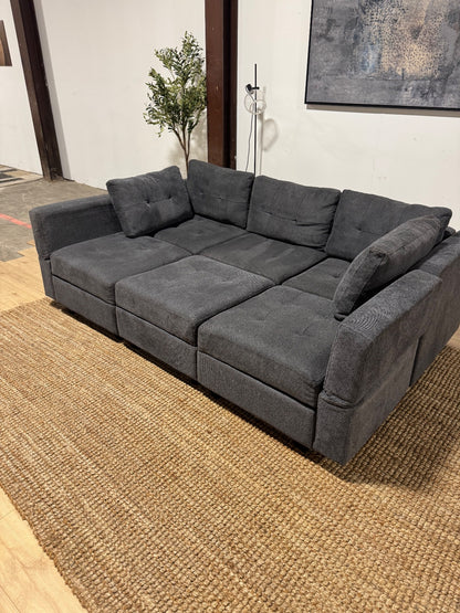 6pc Modular Sectional Sectional Sofa 🚛 Same Day Delivery