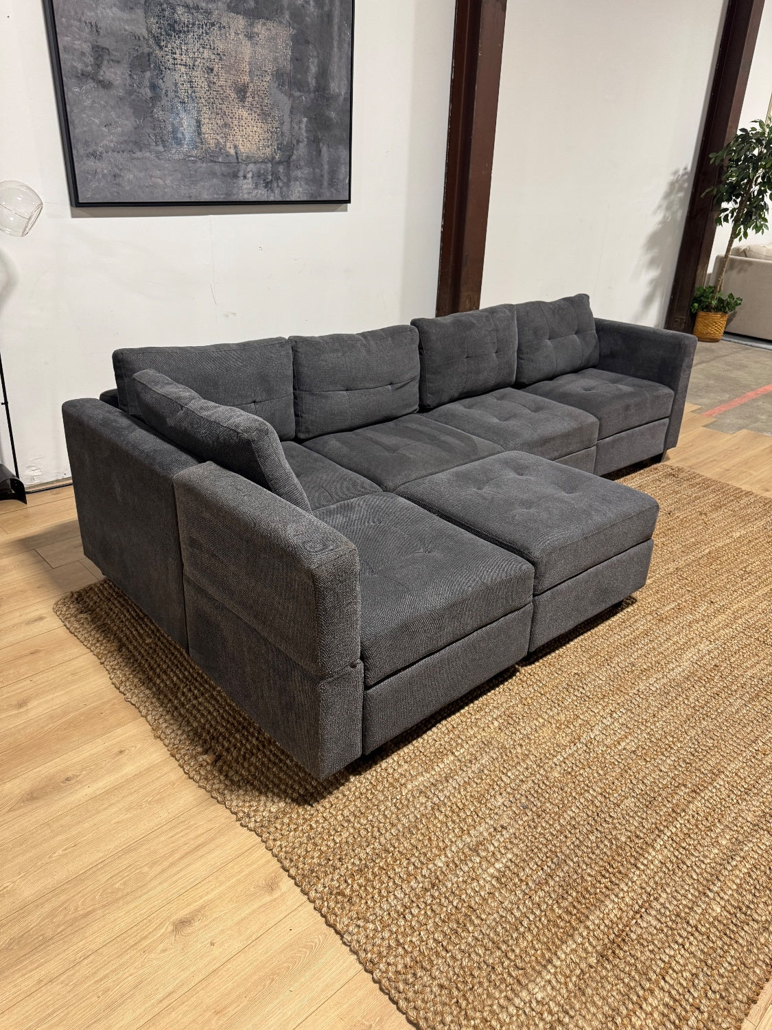 6pc Modular Sectional Sectional Sofa 🚛 Same Day Delivery