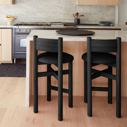 House of Leon Teddy Counter Stools – Black