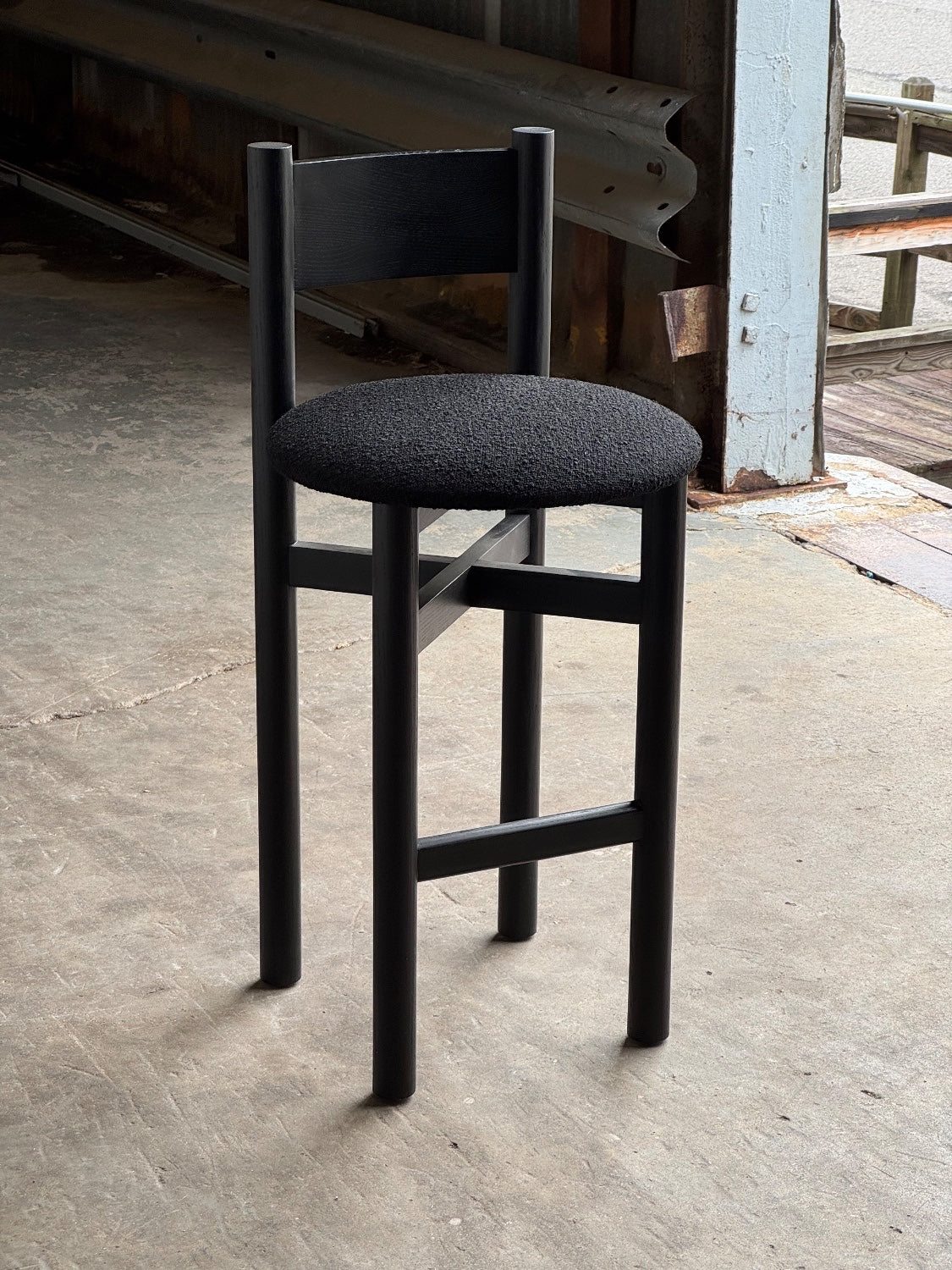 House of Leon Teddy Counter Stools – Black
