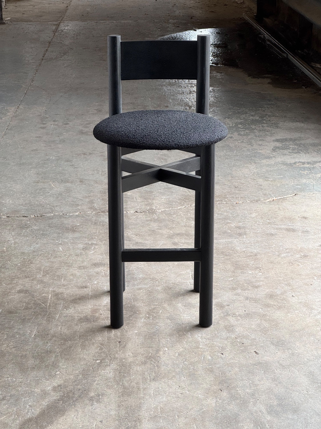 House of Leon Teddy Counter Stools – Black