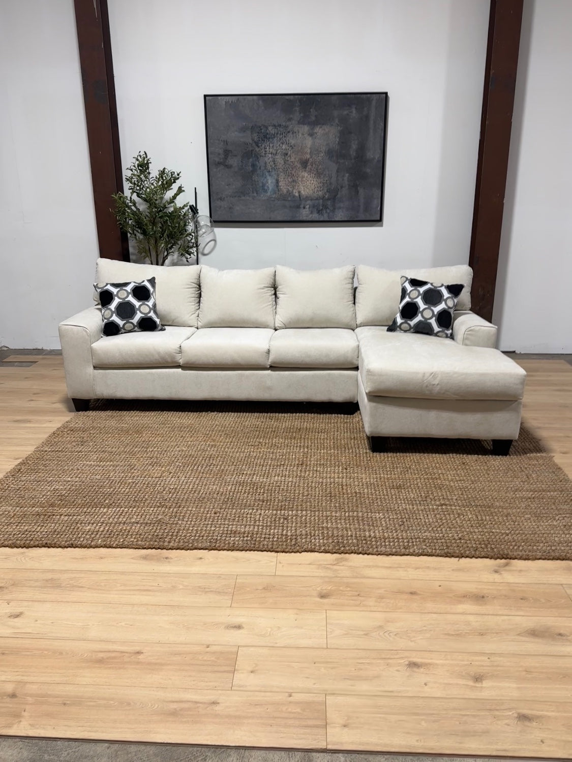 Belmont Chaise Sectional Sofa