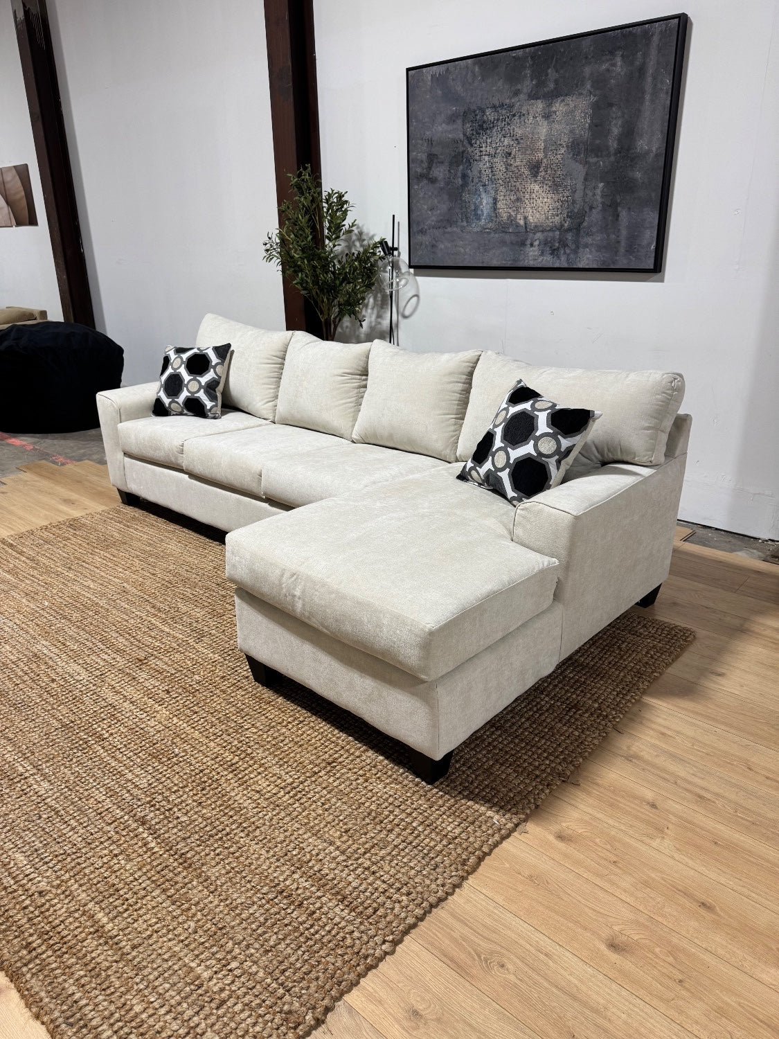 Belmont Chaise Sectional Sofa