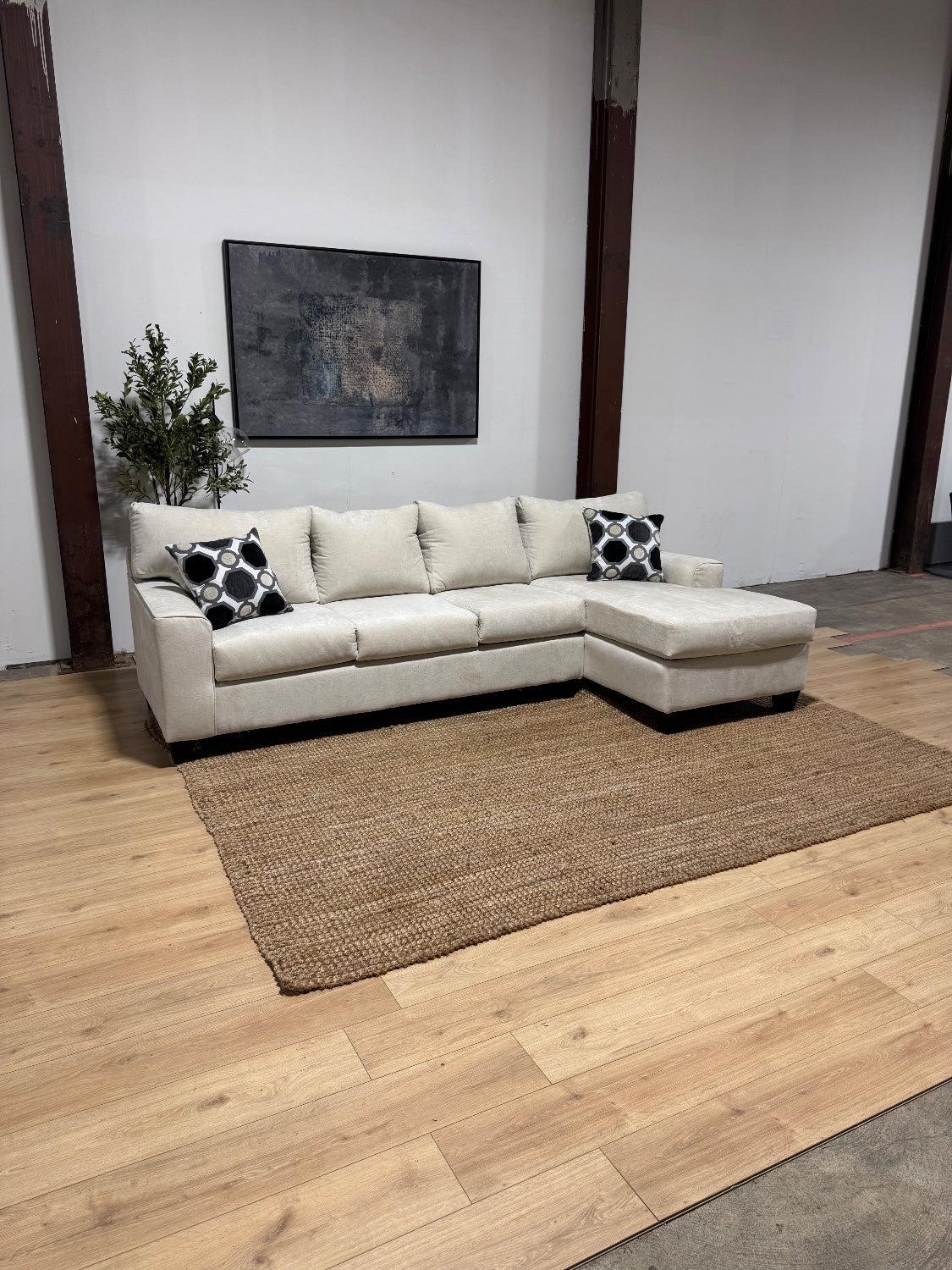 Belmont Chaise Sectional Sofa