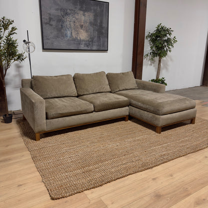 Down Filled Sectional Sofa 🚛 Same Day Delivery