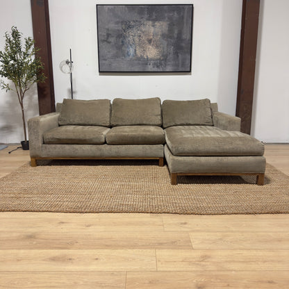 Down Filled Sectional Sofa 🚛 Same Day Delivery