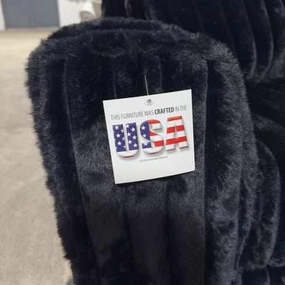 Monroe Fluffy U-Shape Sectional - Deep Seats