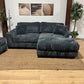 Viral Fluffy Modular 3 Piece Sectional Sofa