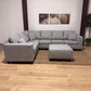 Cove 2-Piece Sectional w/ Ottoman