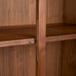ARTICLE Mysen 35.5" Glass Cabinet - Walnut