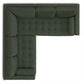 ARTICLE Sven 91" Tufted Corner Sectional - Green Wool Bouclé