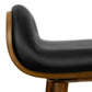 MCM  Leather Counter Stool by Article