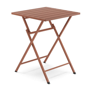 Article Nina Outdoor Folding Cafe Table - Ochre Brown