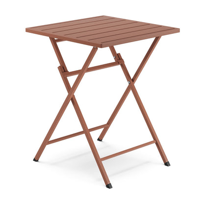 Article Nina Outdoor Folding Cafe Table - Ochre Brown