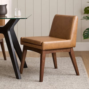 ARTICLE Chantel Leather Dining Chair - Toscana Tan (Set of 2)