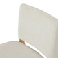 Article Nosh Dining Chair - Oak And Ratine Ivory (Set of 4)