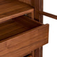 ARTICLE Mysen 35.5" Glass Cabinet - Walnut