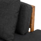 ARTICLE Lubek 100.5" Outdoor Low Corner Sectional Set - Slate Gray