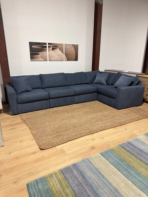 Performance Fabric 5-Piece Modular Sectional