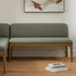 ARTICLE Welsh Green 53" Armless Banquette