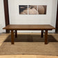 Article Gina 88.5"–112" Smoked Oak Dining Table – Retail $1,399