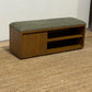 ARTICLE kouva 48” bench green/smoked oak