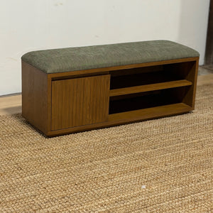 ARTICLE kouva 48” bench green/smoked oak