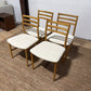 Article Wosla Dining Chair - Oak And Bristol Ivory (Set of 6)