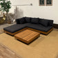 ARTICLE Lubek 82.5" Outdoor Low Left Sectional Set - Slate Gray