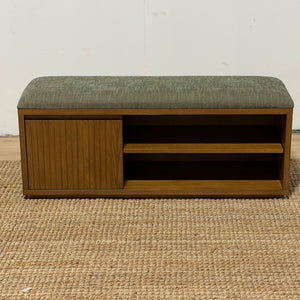 ARTICLE kouva 48” bench green/smoked oak