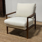 Article Bavel 28.5" Lounge Chair - Walnut And Field Ivory (Set of 2)