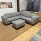 ARTICLE Timber 93" Corner Sectional - Pebble Gray