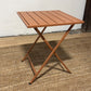 Article Nina Outdoor Folding Cafe Table - Ochre Brown