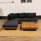 ARTICLE Lubek 82.5" Outdoor Low Left Sectional Set - Slate Gray
